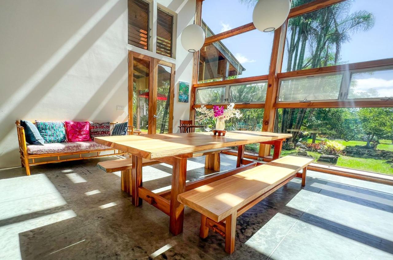 Jungle Haven Ocean Front Eco Villa On Fruit Farm Pahoa Екстер'єр фото