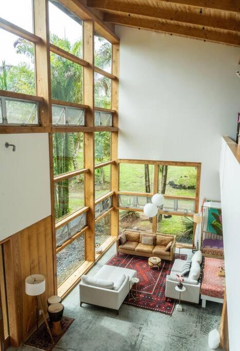 Jungle Haven Ocean Front Eco Villa On Fruit Farm Pahoa Екстер'єр фото